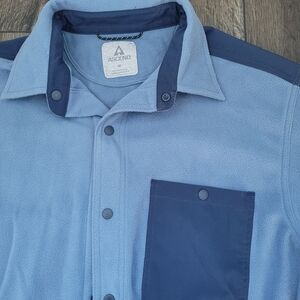 Ascend Blue and Navy Men's Shirt